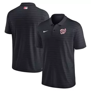 Поло с коротким рукавом Nike Washington Nationals, нави