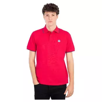 Поло с коротким рукавом North Sails 692397, красный