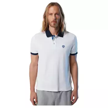 Поло с коротким рукавом North Sails 692418, белый