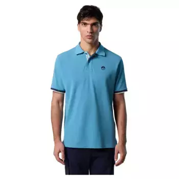 Поло с коротким рукавом North Sails Graphic 692445, синий