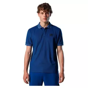 Поло с коротким рукавом North Sails Logo, синий