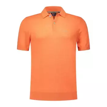 Поло с коротким рукавом Nza New Zealand Sergio, оранжевый