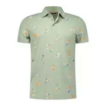 Поло с коротким рукавом Nza New Zealand Russell, зеленый