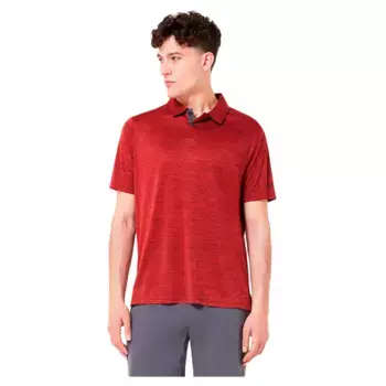 Поло с коротким рукавом Oakley Aero Hydrolix, красный