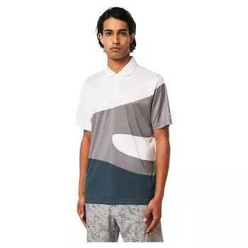 Поло с коротким рукавом Oakley Reduct Wave, красный