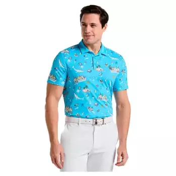 Поло с коротким рукавом Original Penguin Pete N The Boat, синий