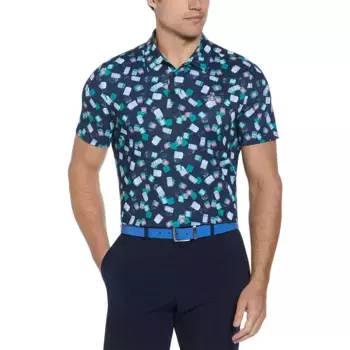 Поло с коротким рукавом Original Penguin PeteS Travel Tag, синий