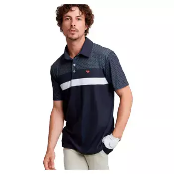 Поло с коротким рукавом Oxy Golf Black, синий