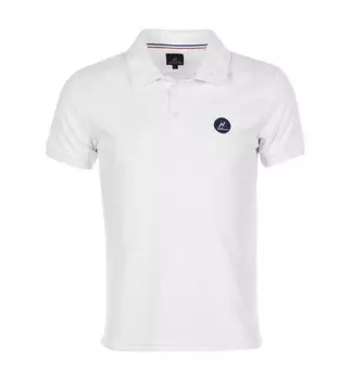 Поло с коротким рукавом Peak Mountain Congeak, белый