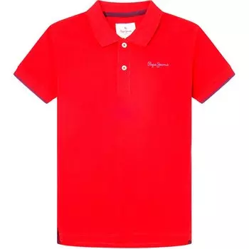 Поло с коротким рукавом Pepe Jeans Thor, красный
