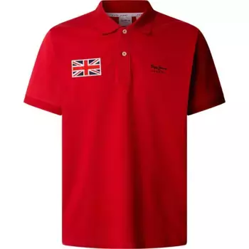 Поло с коротким рукавом Pepe Jeans Union, красный
