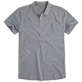 Поло с коротким рукавом Pepe Jeans Vincent, серый