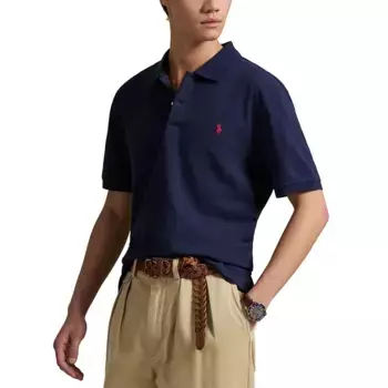 Поло с коротким рукавом Polo Ralph Lauren 710962508, синий