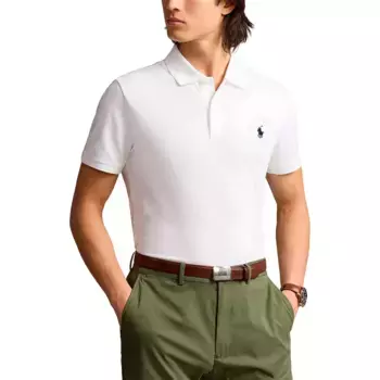 Поло с коротким рукавом Polo Ralph Lauren 710962508, белый