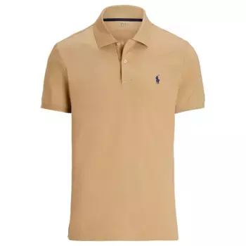 Поло с коротким рукавом Polo Ralph Lauren 710962508, бежевый
