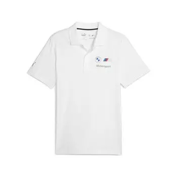 Поло с коротким рукавом Puma BMW Mms Ess, белый