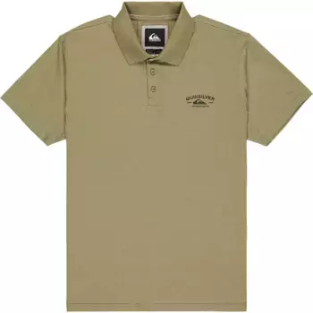 Поло с коротким рукавом Quiksilver EQYKT04390, зеленый