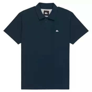 Поло с коротким рукавом Quiksilver MW Pique, синий