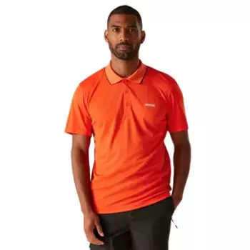 Поло с коротким рукавом Regatta Maverick V, оранжевый