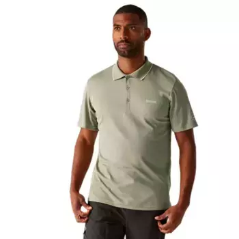 Поло с коротким рукавом Regatta Maverick V, зеленый
