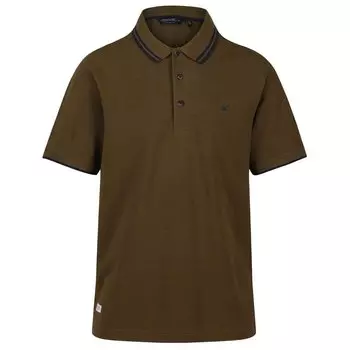 Поло с коротким рукавом Regatta Talcott II, зеленый