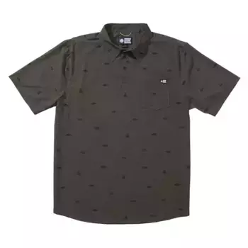 Поло с коротким рукавом Salty Crew Mayday perf tech, зеленый