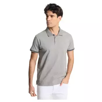 Поло с коротким рукавом Six Valves 11007, серый