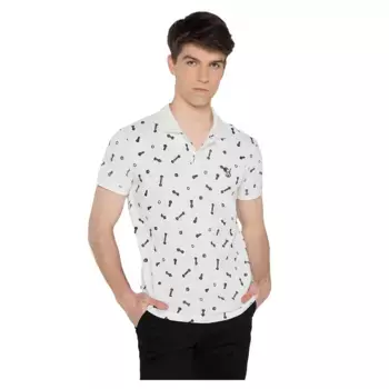 Поло с коротким рукавом Six Valves 8404, белый