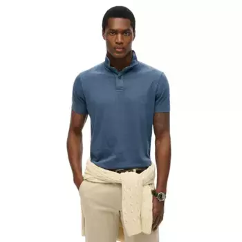 Поло с коротким рукавом Superdry Essential, синий