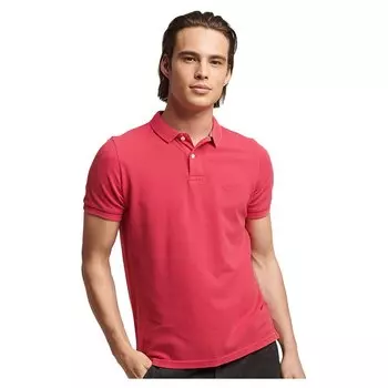 Поло с коротким рукавом Superdry Vint Destroy, черный