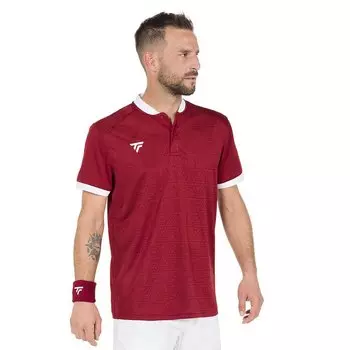 Поло с коротким рукавом Tecnifibre Team Mesh, красный