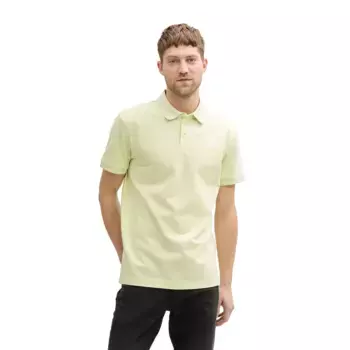 Поло с коротким рукавом Tom Tailor Print, желтый