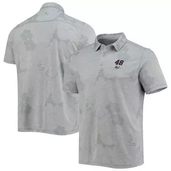 Поло с коротким рукавом Tommy Bahama Alex Bowman, серый