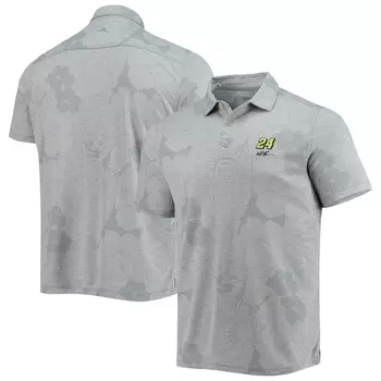 Поло с коротким рукавом Tommy Bahama William Byron, серый