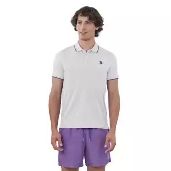 Поло с коротким рукавом U.s. Polo Assn. Arn, белый