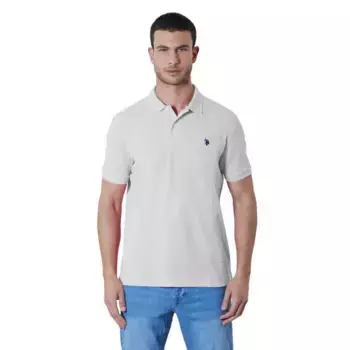 Поло с коротким рукавом U.s. Polo Assn. King, белый
