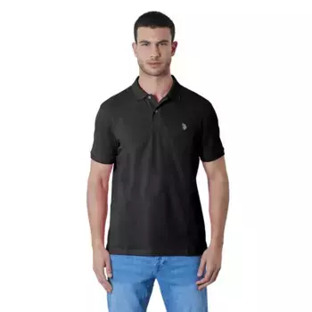 Поло с коротким рукавом U.s. Polo Assn. King, черный