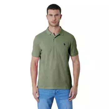Поло с коротким рукавом U.s. Polo Assn. King, зеленый