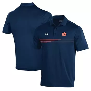 Поло с коротким рукавом Under Armour Auburn Tigers, нави