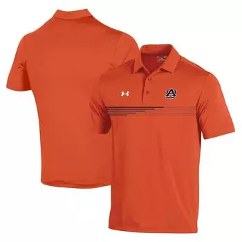 Поло с коротким рукавом Under Armour Auburn Tigers, оранжевый