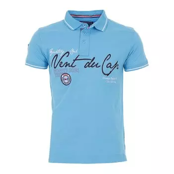 Поло с коротким рукавом Vent Du Cap Cazri, синий