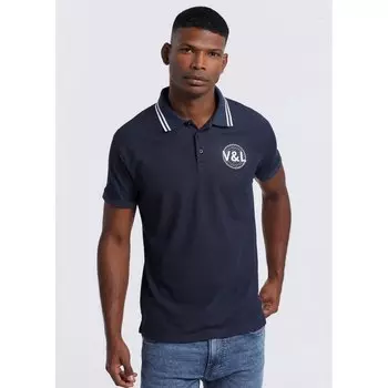 Поло с коротким рукавом Victorio & Lucchino 134551-4572-488, синий