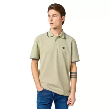 Поло с коротким рукавом Wrangler 112362, бежевый