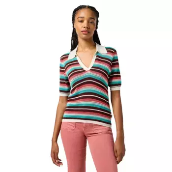 Поло с коротким рукавом Wrangler Knit, разноцветный