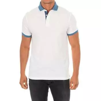 Поло с короткими рукавами и воротником с лацканами hm561962 мужчина Hackett London, белый
