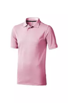 Поло с короткими рукавами «Калгари» Elevate, розовый