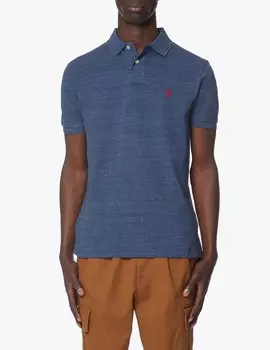 Поло с короткими рукавами на заказ базовое Ralph Lauren, цвет Classic Royal Heather