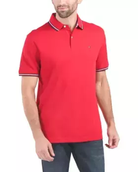 Поло с короткими рукавами Richard Tommy Hilfiger, красный