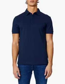 Поло с короткими рукавами стандартной посадки Lacoste, темно-синий