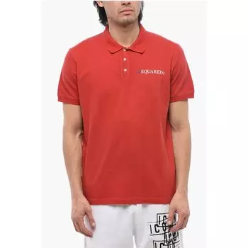Поло с короткими рукавами Tennis Fit Dsquared2, Red